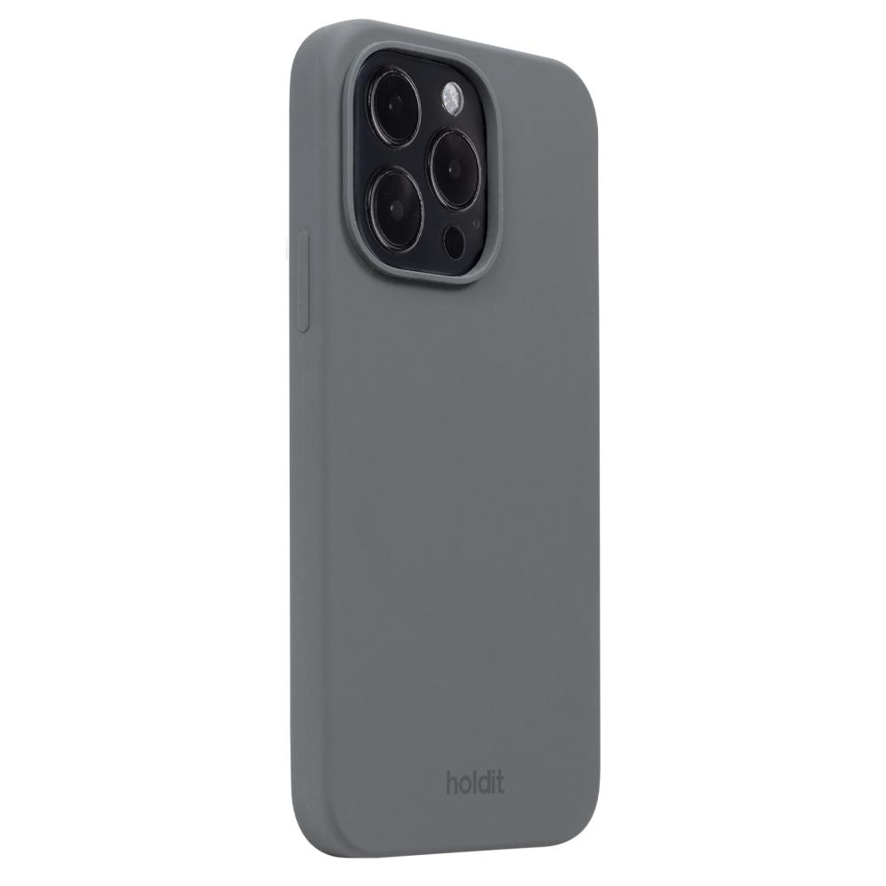 holdit holdit iPhone 14 Pro Mobilskal Silikon Space Gray