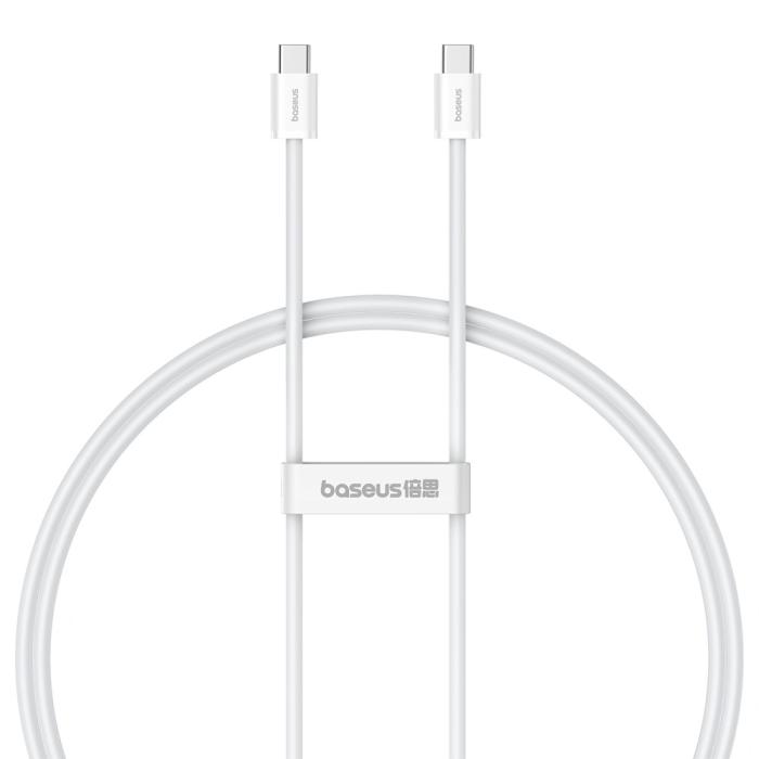 Bild 6, BASEUS Baseus 1m 30W PD USB-C - USB-C Kabel Superior Series 2 Vit