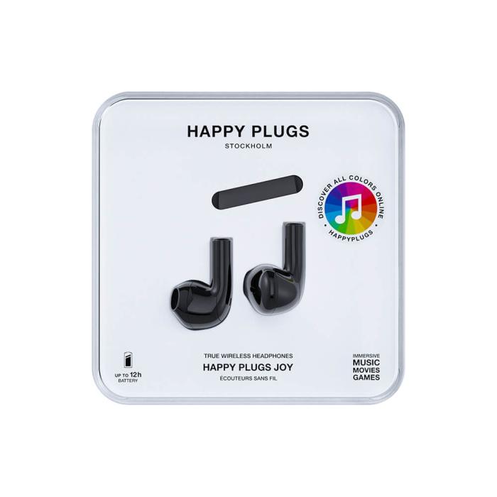 Bild 2, Happy Plugs Happy Plugs Joy Hörlurar In-Ear TWS Svart