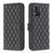  Motorola Moto E13 Fodral Diamond Läder Svart