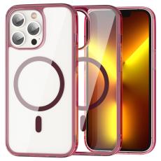 ColorPop ColorPop iPhone 13 Pro Max Skal CH MagSafe Transparent/R&ouml;d