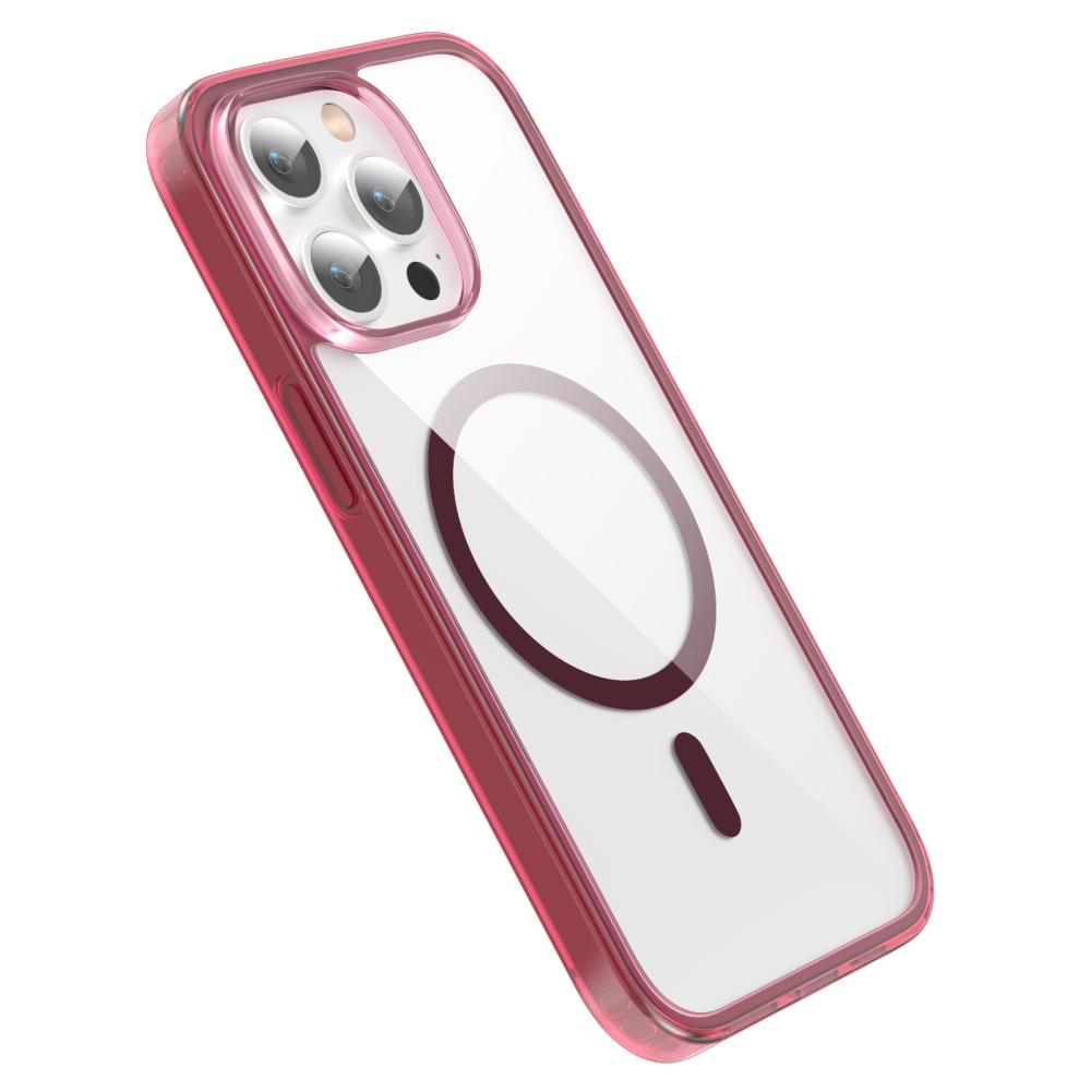 ColorPop ColorPop iPhone 13 Pro Max Skal CH MagSafe Transparent/Röd