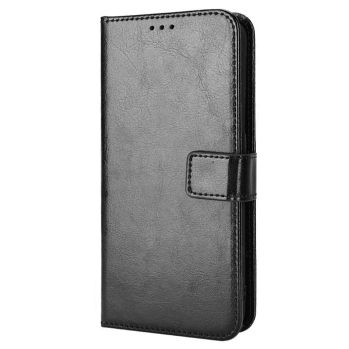 Bild 6,  Samsung Galaxy A23 5G Fodral Crazy Horse Svart