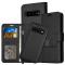  Samsung S10e - Fodral / Magnet Skal 2 in 1 - Vit