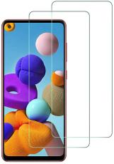  Samsung Galaxy A21s - 2-Pack - Sk&auml;rmskydd i H&auml;rdat Glas