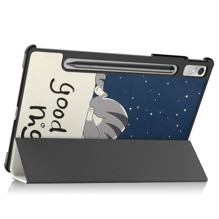 Bild 4,  Lenovo Tab P11 Pro Gen 2 Fodral Tri-Fold Trött Katt