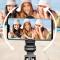  Selfie Stick Tripod Trådlös Bluetooth 360° Svart