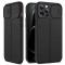  iPhone 14 Plus Skal CamShield Litchi Textur Svart