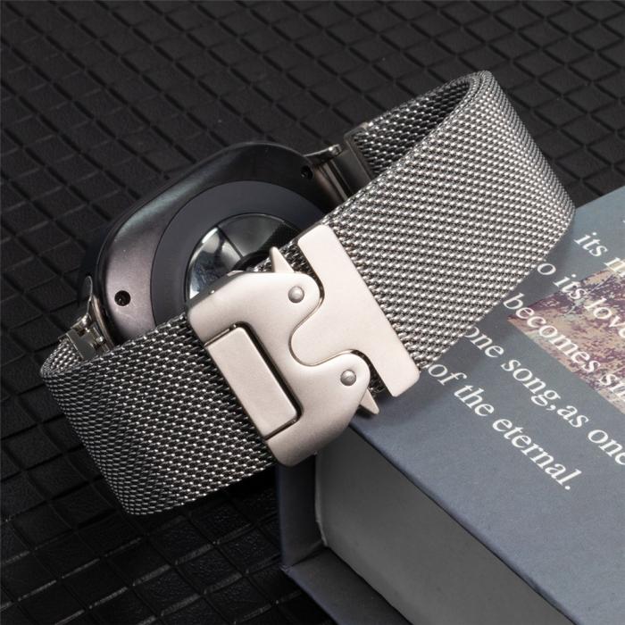 Bild 4,  Galaxy Watch 8 46/44/40 mm Armband Milanese Silver