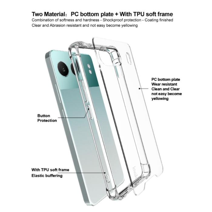Bild 3, IMAK IMAK OnePlus Nord 4 Skal Transparent