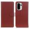  OnePlus 15R Fodral Litchi Läder Brun