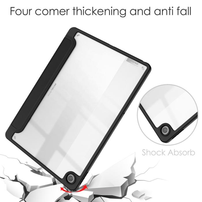 Bild 6,  Lenovo Tab M10 Plus Gen 3 Fodral Tri-Fold Hybrid Svart