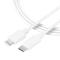 Tactical Tactical 1m 2A 10W USB-C - Lightning Laddkabel Smooth Vit