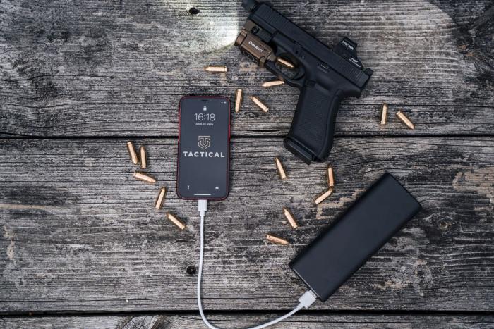 Bild 3, Tactical Tactical 1m 2A 10W USB-C - Lightning Laddkabel Smooth Vit