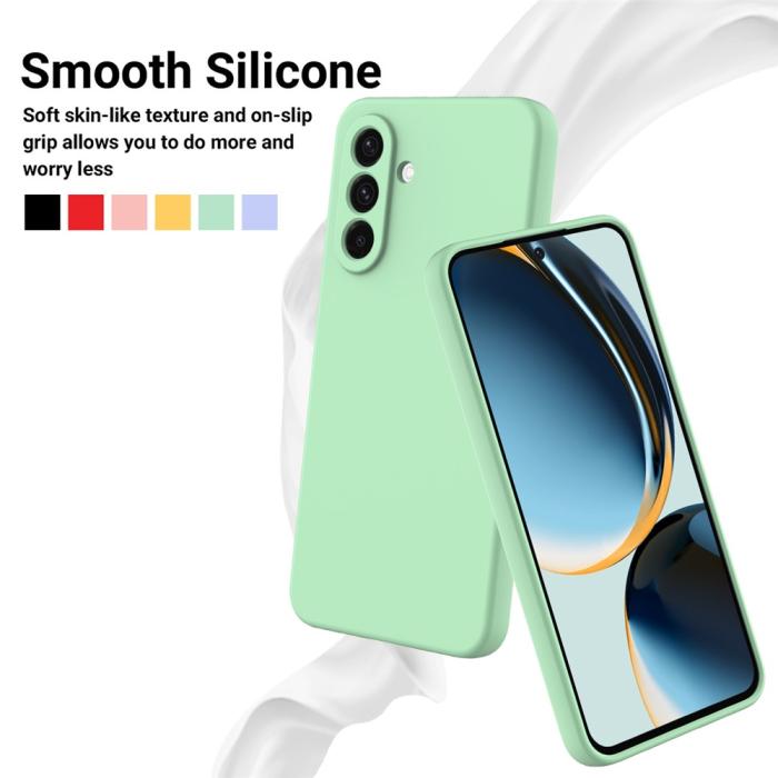 Bild 3,  Samsung Galaxy A17 Skal Liquid Silikon Grön