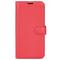  Motorola Edge 50 Pro 5G Litchi Läder Fodral Röd