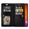  iPhone 15 Plus Multifunktionellt Fodral Svart
