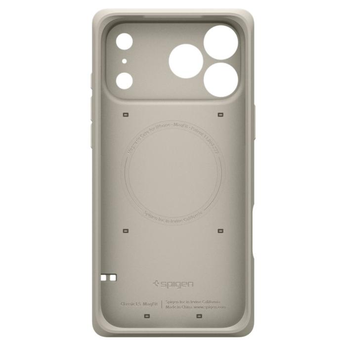 Bild 4, Spigen Spigen iPhone 17 Pro Max Skal MagSafe Classic LS Stone