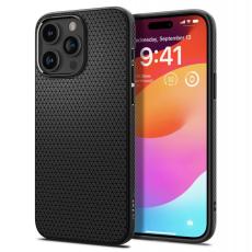 Spigen Spigen iPhone 15 Pro Skal Liquid Air Matt Svart
