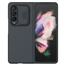 NILLKIN NILLKIN Galaxy Z Fold 3 Skal CamShield Liquid Silikon Svart