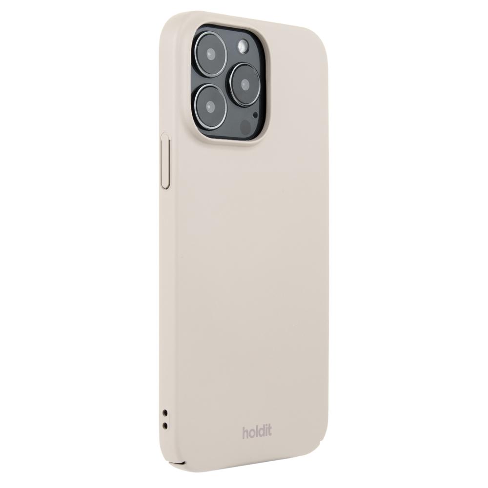 holdit holdit iPhone 15 Pro Max Mobilskal Slim Light Beig