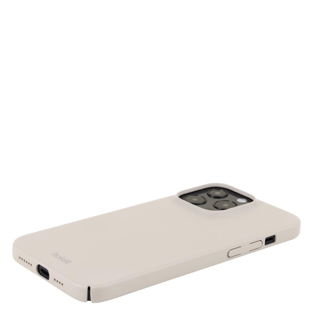 holdit holdit iPhone 15 Pro Max Mobilskal Slim Light Beig