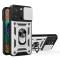  iPhone 15 Pro Max Skal CamShield Ring Hybrid Silver