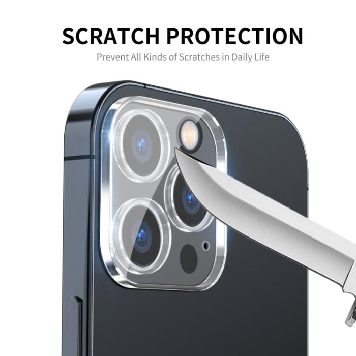 Bild 4, ENKAY ENKAY iPhone 15 Pro / 15 Pro Max 2-PACK Linsskydd Härdat Glas