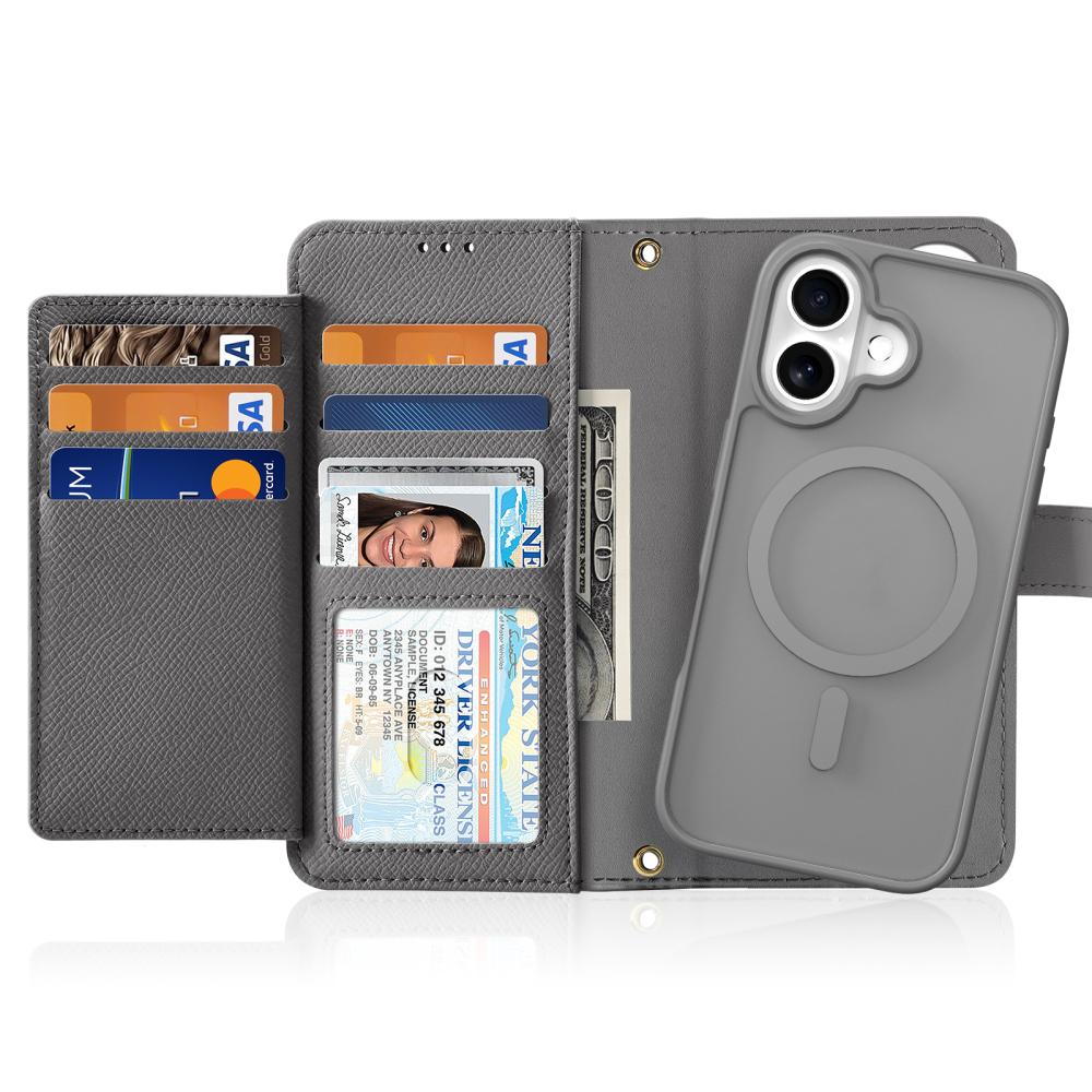 DUX DUCIS DUX DUCIS iPhone 17 2in1 Magnet Fodral Lawa Series Grå