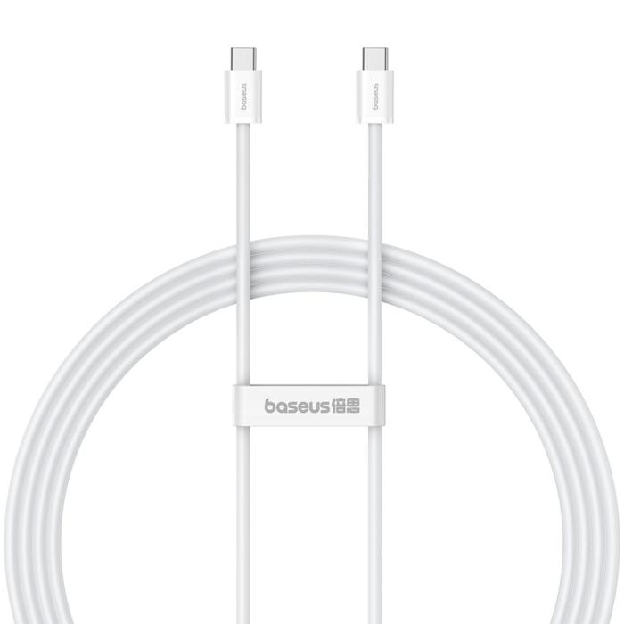 Bild 6, BASEUS Baseus 2m 30W PD USB-C - USB-C Kabel Superior Series 2 Vit