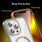 ColorPop ColorPop iPhone 13 Pro Max Skal CH MagSafe Transparent/Röd
