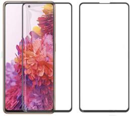  Samsung S20 FE - 2-Pack Helt&auml;ckande Sk&auml;rmskydd i H&auml;rdat Glas