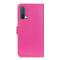  OnePlus Nord CE 5G - Litchi Läder Fodral - Rosa