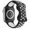 ColorPop Sportarmband Dual-Color Apple Watch 42/44/45/46/49 mm (M/L) Svart/Vit
