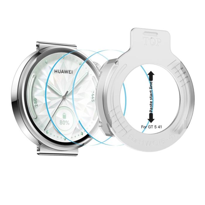 Bild 5, Tech-Protect Tech-Protect Huawei Watch GT 5 41 mm 2-PACK Skärmskydd