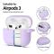 Tech-Protect Tech-Protect AirPods 3 Skal Silikon Hook Lavender