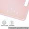  Samsung Galaxy Tab S9 FE Fodral Läder Pennhållare Rosa