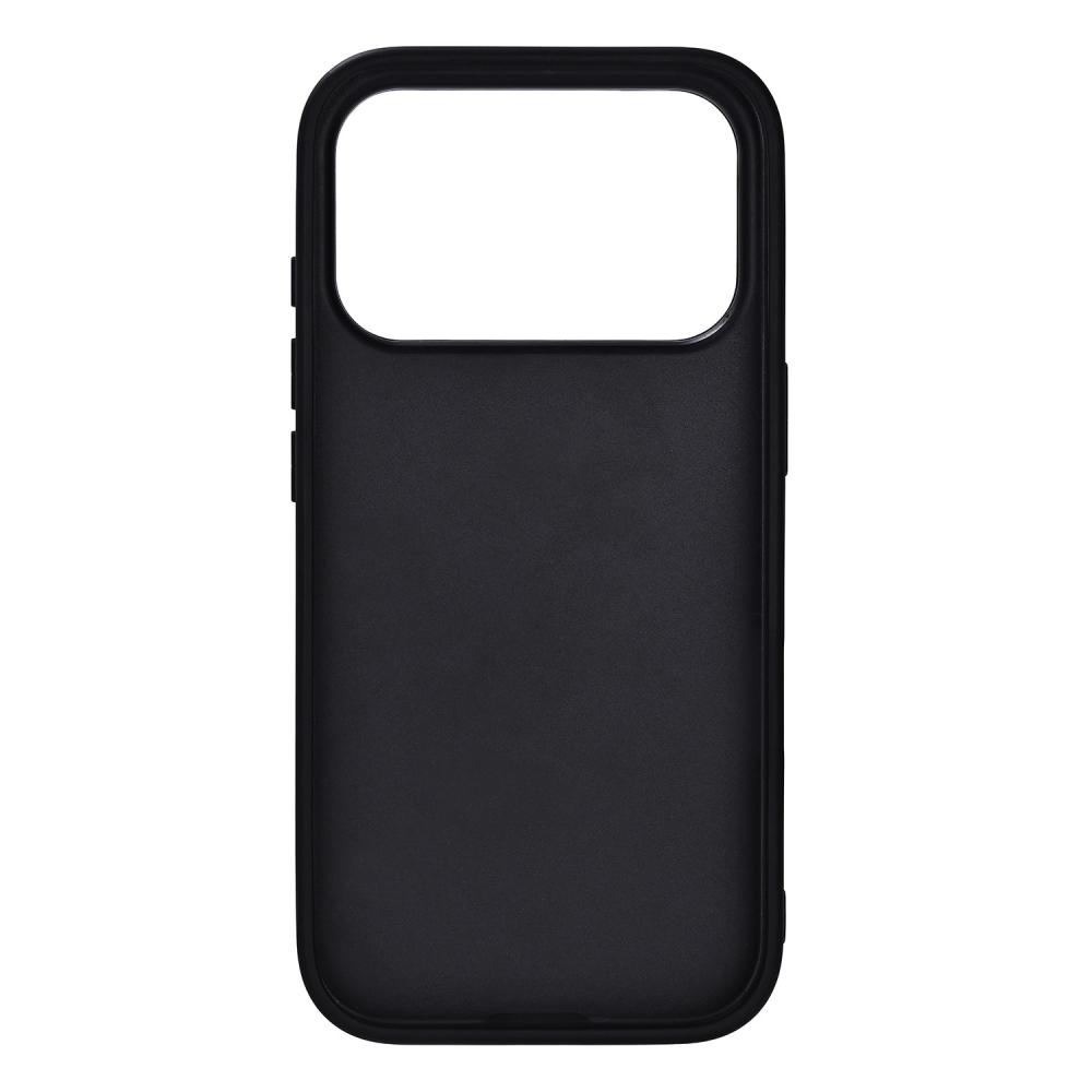 Buffalo Buffalo iPhone 17 Pro Skal MagSafe Äkta Läder Svart
