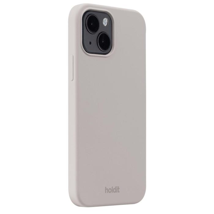 Bild 2, holdit holdit iPhone 15 Mobilskal Silikon Taupe