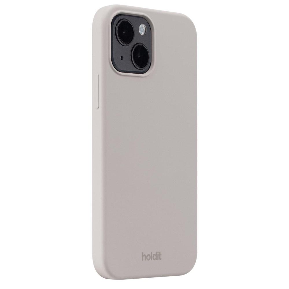 holdit holdit iPhone 15 Mobilskal Silikon Taupe