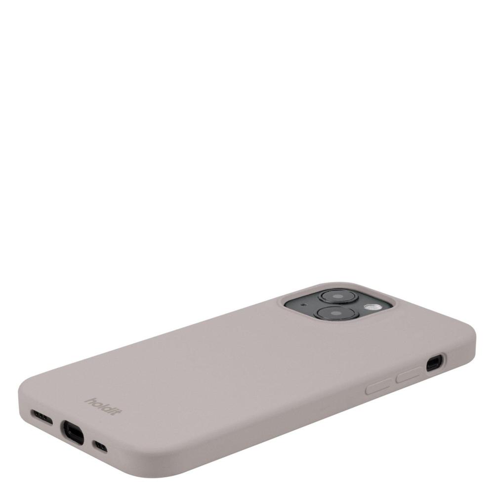 holdit holdit iPhone 15 Mobilskal Silikon Taupe