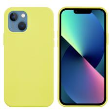  iPhone 13 Skal Liquid Silikon Gul