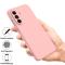  Samsung Galaxy A17 Skal Liquid Silikon Rosa