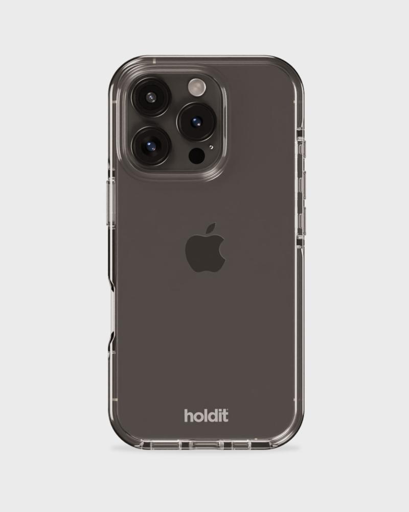 holdit holdit iPhone 16 Pro Max Mobilskal Seethru Vit