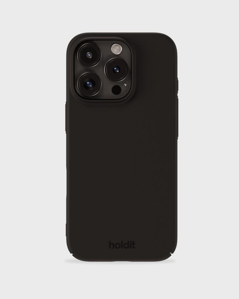 holdit holdit iPhone 16 Pro Mobilskal Slim Svart