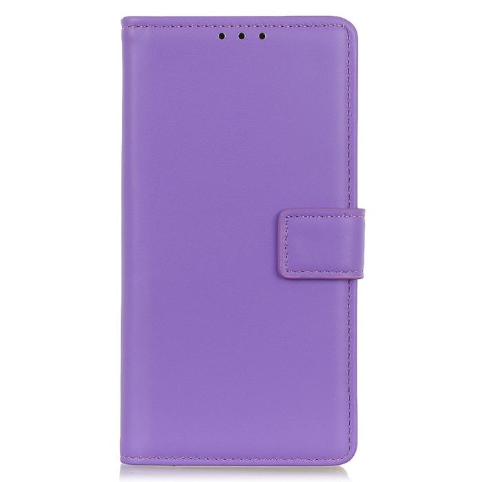 Bild 2,  Motorola Moto G71 Fodral Läder Lila