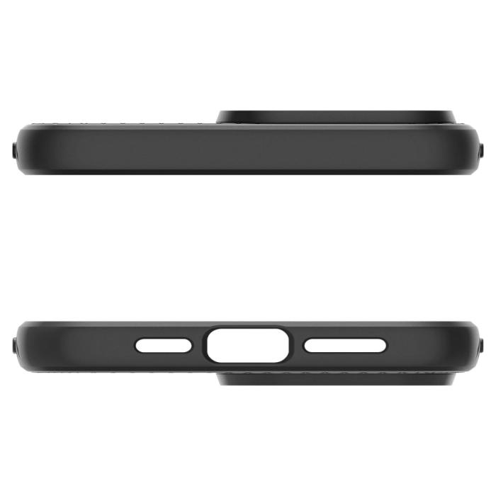 Bild 6, Spigen Spigen iPhone 15 Pro Skal Liquid Air Matt Svart