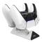 iPega iPega Sony PS5 DualSense LED USB-C Snabbladdningsstation Vit