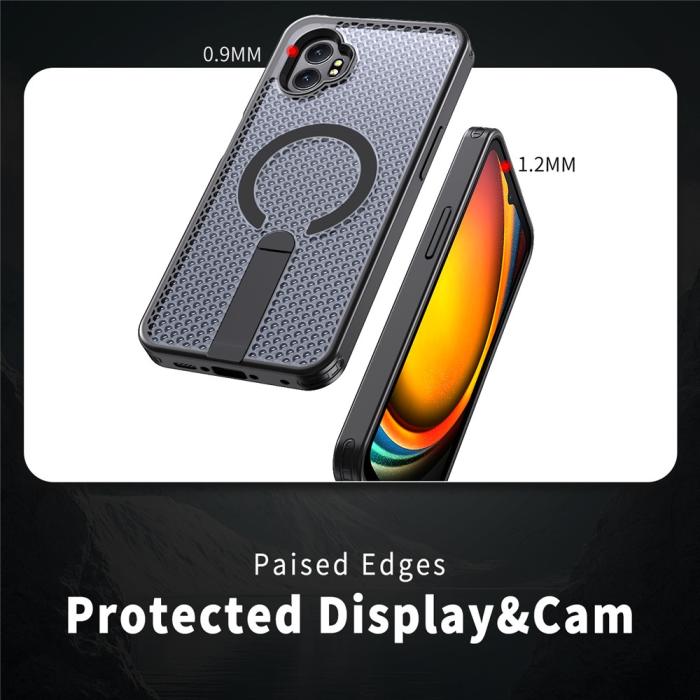 Bild 4,  Samsung Galaxy Xcover 7 Pro Skal MagSafe Kickstand Svart