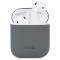 holdit holdit AirPods 1/2 Skal Silikon Space Gray